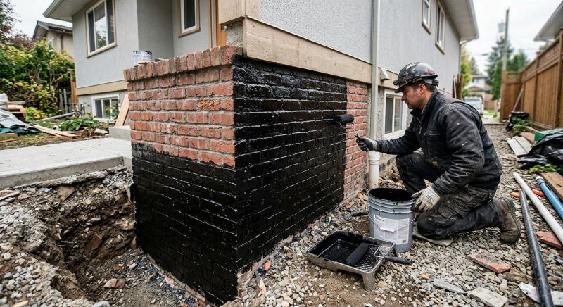 Brick Foundation Sealing in Fredericksburg, VA
