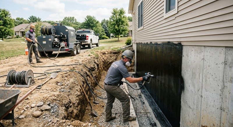Concrete Foundation Sealing in Fort Wayne, IN