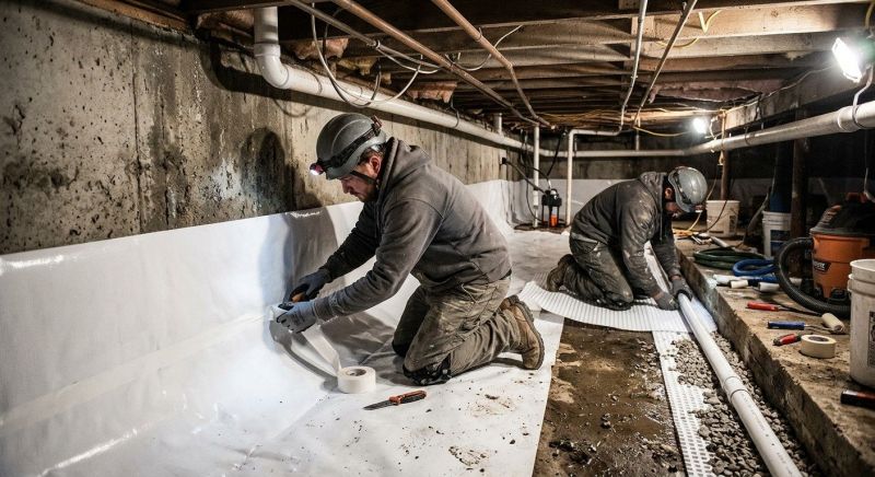 Crawlspace Waterproofing in Fort Myers, FL
