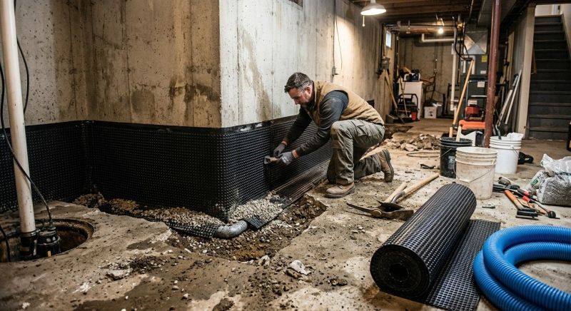 Leaking Basement Repair in Fort Wayne, IN