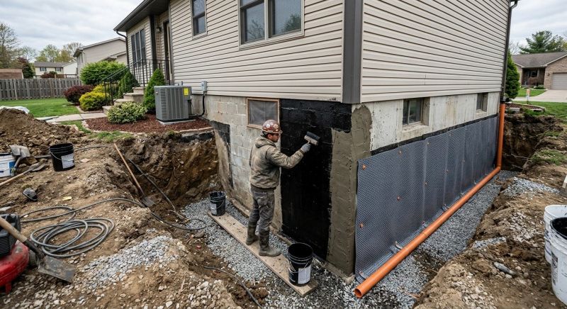 Basement Foundation Sealing in Fredericksburg, VA