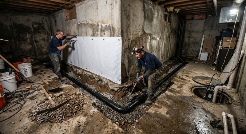 Basement Seepage Repair in Fort Wayne, IN