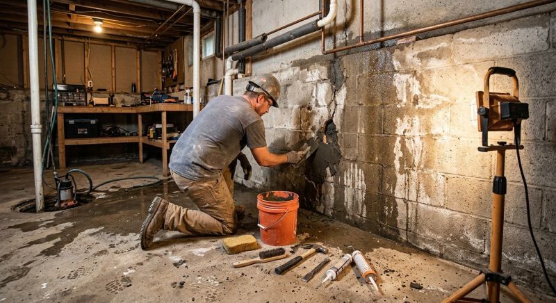Basement Seepage Repair in Fort Collins, CO