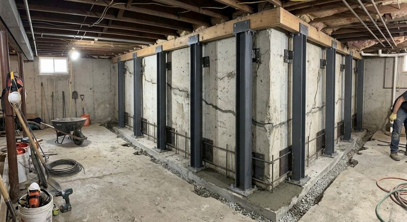 Basement Underpinning in Greenville, SC
