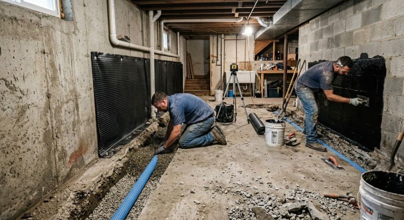 Cellar Waterproofing in Greenville, SC