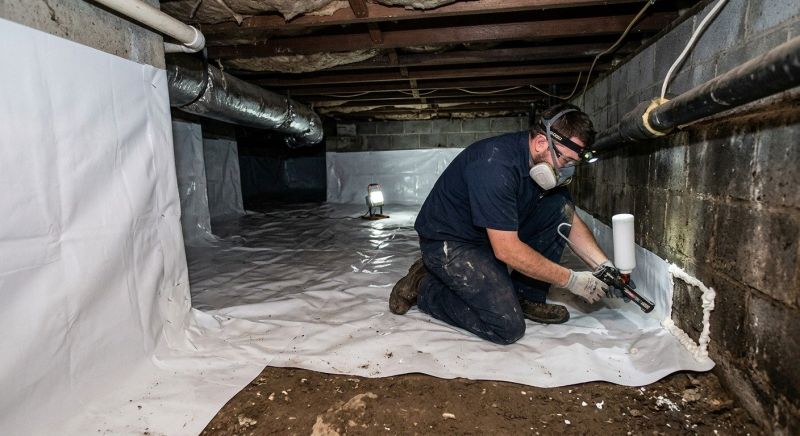 Crawlspace Sealing in Fredericksburg, VA