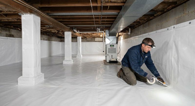 Crawlspace Waterproofing in Greenville, SC