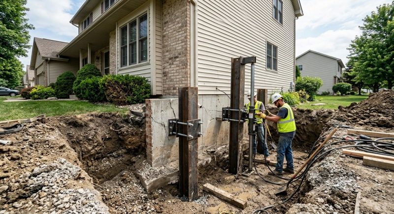 Foundation Underpinning in Greenville, SC
