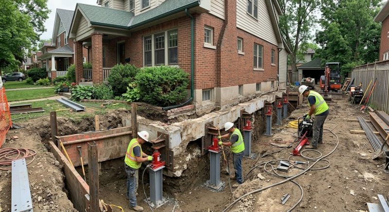 House Underpinning in Greenville, SC