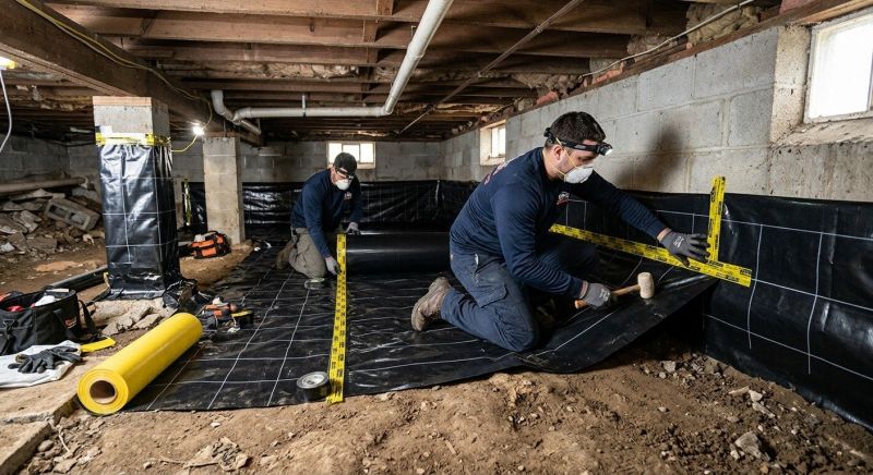 Vapor Barrier Installation in Tuscaloosa, AL